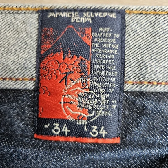 Cult of Individuality Men's Jeans Rebel Straight Fit 34x34